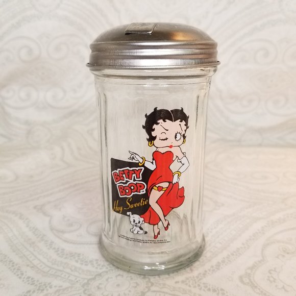 2006 Officially Licensed Betty Boop "Hey Sweetie" Sugar Seasoning Dispenser EUC - Picture 1 of 7